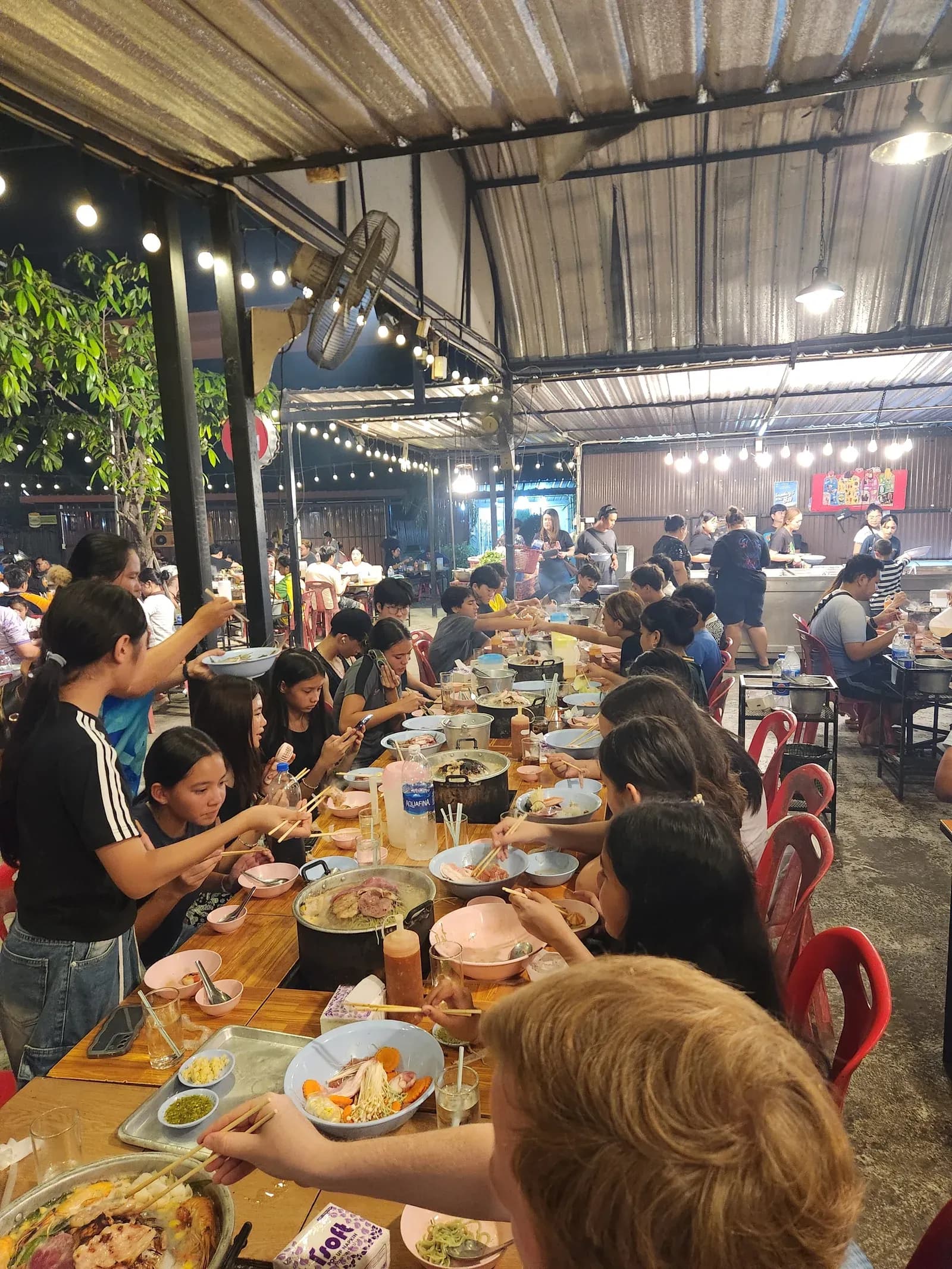 Team community dinner