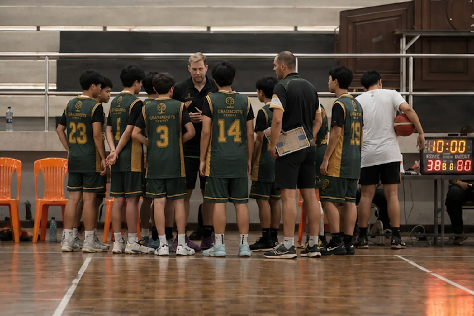 Team timeout during a game